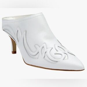 Matisse Marcell Mule Size 7.5/ White Leather